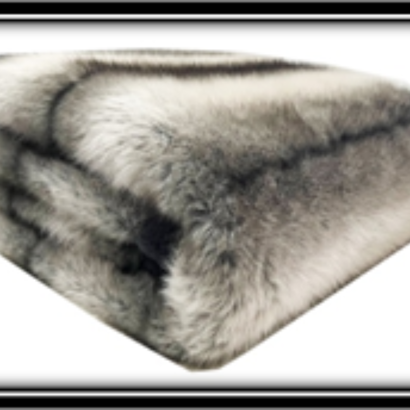 銀狐毛皮毯：極致柔軟，無與倫比的溫暖