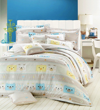 兒童淘氣熊床包