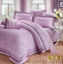 緹花床罩組